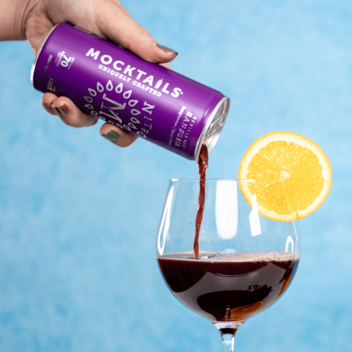 Alternative view of Sangria Nitro Mocktail